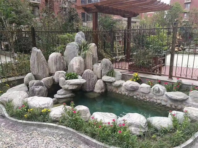 黔东南家庭庭院水景设计